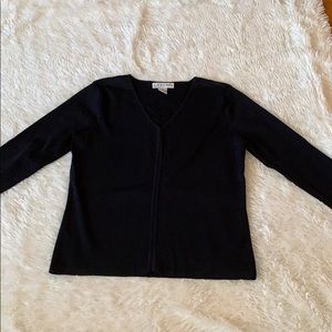 Black dress barn 3/4 sweater
